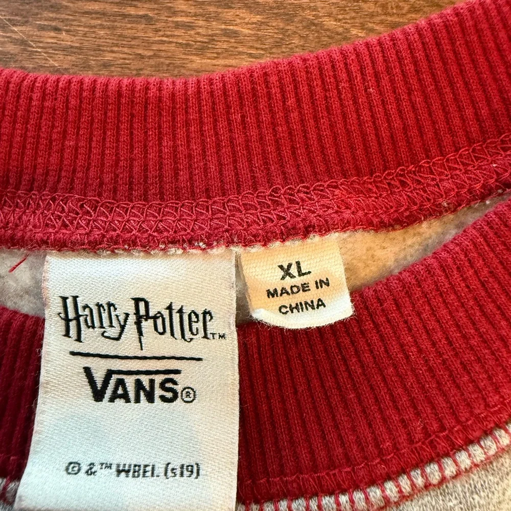 Hogwarts Red and Gray Crewneck Sweater - Picture 3 of 6